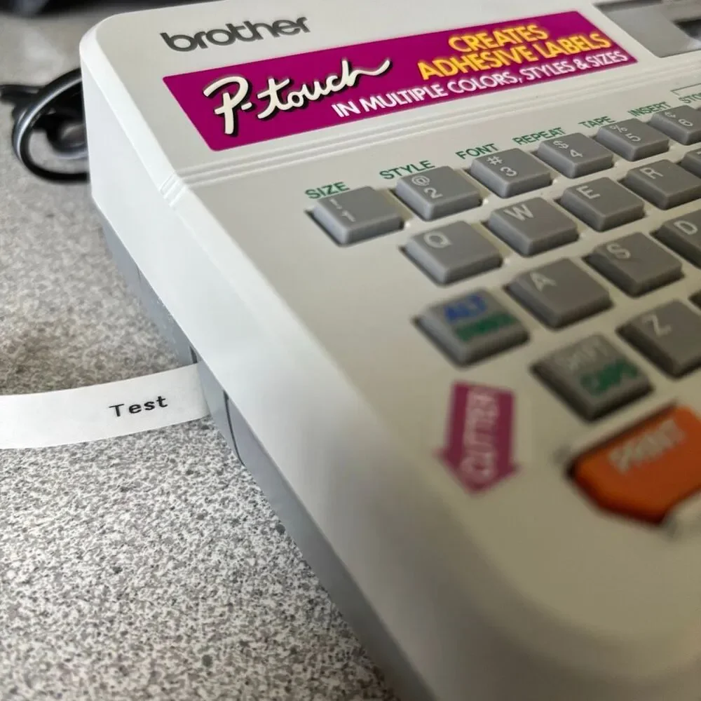 Brother Model PT-10 P-Touch Electronic Labeling System